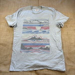 Levis x OuterKnown Collaberation Mountains Graphic Pocket T-shirt Size Medium